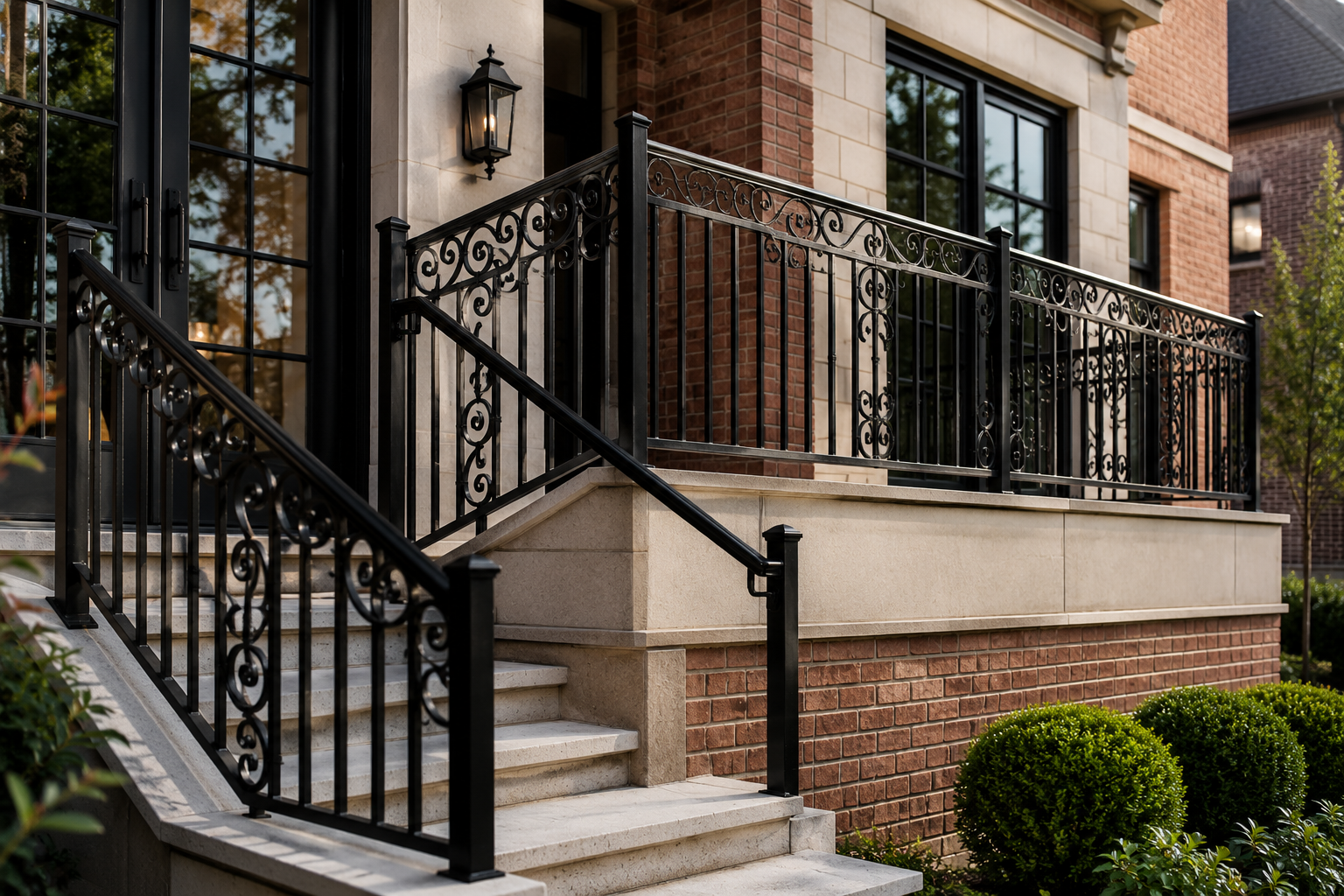 Chicago Iron Railing Expert Tips for Choosing Wrought Iron Railings Chicago Style & Material ...